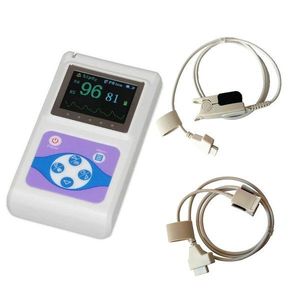 Pulsoximetru profesional Contec CMS60D, model 2025, senzor adulti, pediatric, masoara saturatia de oxigen si rata pulsului imagine