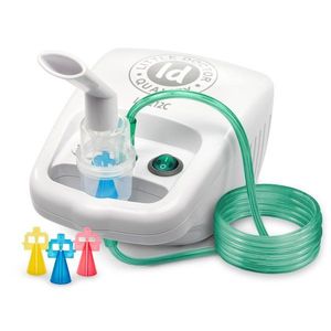 Aparat aerosoli cu compresor Little Doctor LD-212C Pro Alb cu 3 masti, 3 dispensere, furtun 6 metri imagine