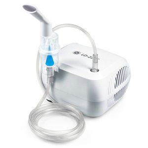 Aparat aerosoli cu compresor Little Doctor LD-220C Pro cu 3 dispensere, 3 masti si 6 m furtun imagine