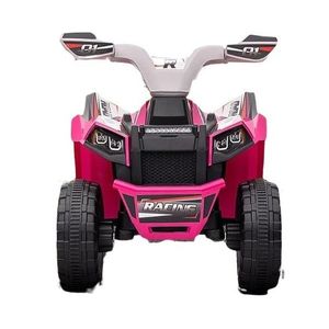 Atv electric copii Nichiduta Racing 01 Rose Red 45w, acumulator 6V4.5Ah, faruri led, roti robuste imagine