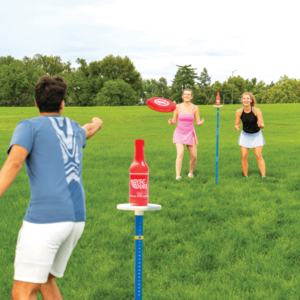 Joc pentru copii Disc Duel Throwing cu disc si tinta imagine