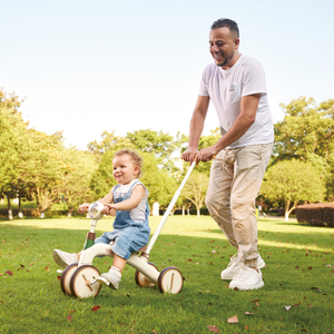 Tricicleta pentru copii Hape 4 in 1 cu sa reglabila si roti Eva imagine