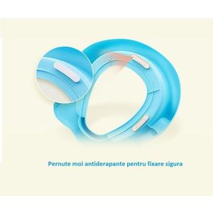 Reductor pentru toaleta Little Mom albastru imagine