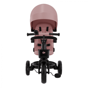 Tricicleta pentru copii Kinderkraft Aveo 2 Plus Pink pliabila, cu scaun reglabil si reversibil, suport picioare, controlul directiei imagine