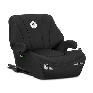 Inaltator auto pentru copii Lorelli Pyxis Black 125-150 cm, i-Size, isofix, booster cu spatar detasabil, 6-12 ani imagine