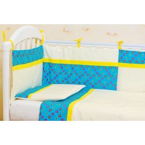 Aparatoare laterala pentru patut Lovely Hearts 180x35 cm imagine