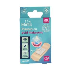 Plasturi cu Acid Hialuronic Minut cutie 20 bucati imagine