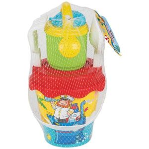 Set jucarii pentru nisip Pilsan Sweety Bucket cu 6 piese imagine