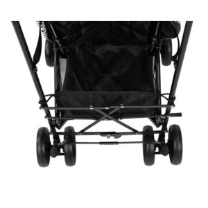 Carucior sport pentru copii KikkaBoo Beetle Black cu Spatar reglabil, Bara de protectie detasabila, Pliere tip umbrela si greutate redusa , Copertina reglabila cu plasa de ventilatie, Roti pivotante detasabile, Pana la 22kg imagine