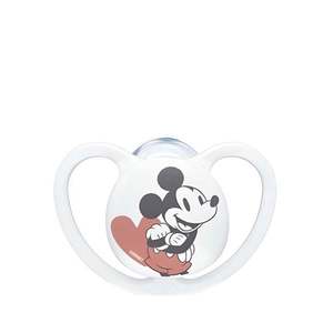 Set 2 suzete din silicon NUK Space Disney Mickey M2 6-18 luni imagine