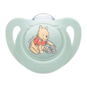 Suzeta din silicon M2 6-18 luni Nuk Disney Winnie the Pooh Winnie imagine