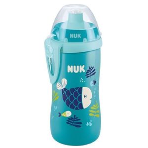 Cana Nuk Junior Color Change 300 ml Albastru Peste imagine