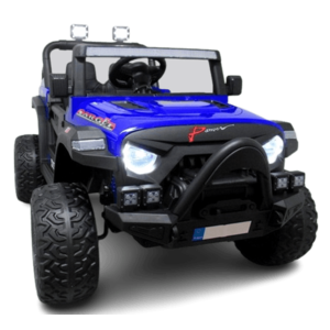 Masinuta electrica cu telecomanda pentru copii R-Sport X16 Albastru 110x70x68 cm, varsta 1-5 ani, roti Eva, scaun din piele Eco, putere 90W imagine