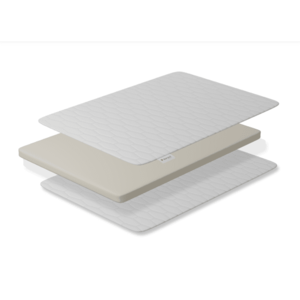 Saltea de calatorie Danpol pliabila 120 x 60 cm cu husa din bumbac matlasat, antialergica si geanta transport imagine