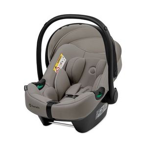Scoica auto i-Size Lionelo Astrid Taupe 0-13 kg, 40-87 cm, cu salteluta, testat ADAC, conform cu standardul european de securitate R129 imagine