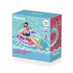 Colac gonflabil cu spatar 1.18 x 1.17 m Bestway imagine