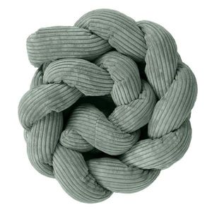 Protectie laterala pentru patut MeowBaby bumper impletit Aesthetic Olive green 200 cm imagine