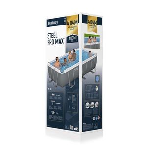 Piscina cu cadru metalic Steel Pro Max 404 x 201 x 100 cm imagine