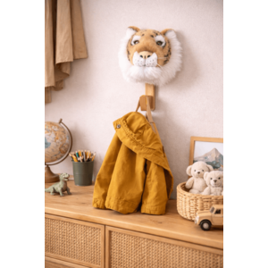 Cuier decorativ handmade din bambus Wild and Soft Tigru imagine