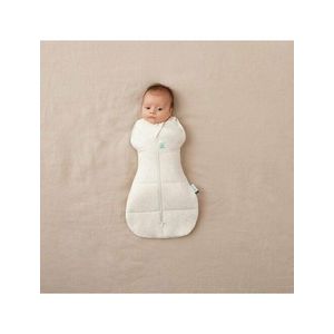 Sistem de infasat si sac de dormit 2 in 1 ErgoPouch Bej, 6-12 luni, 8-10 kg, 2.5 Tog, bumbac organic, fermoar bidirectional, transformabil, lavabil la masina, certificat non-toxic, premiat in Australia imagine