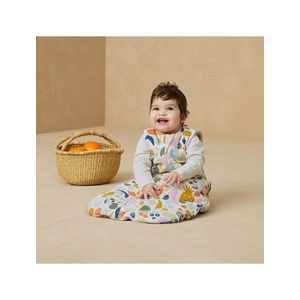 Sac de dormit ErgoPouch Jersey Multicolor 8-24 luni, 8-14 kg, 2.5 Tog, bumbac organic, fermoar bidirectional, lavabil la masina, croiala slim fit, certificat non-toxic, premiat in Australia imagine
