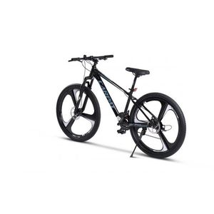 Bicicleta MTB Carpat Evolution C27313M NegruGriAlb 27.5 inch, cadru din aluminiu, frana mecanica pe disc, suspensie pe arc imagine