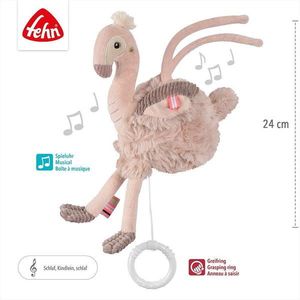 Jucarie muzicala mini Fehn Flamingo imagine