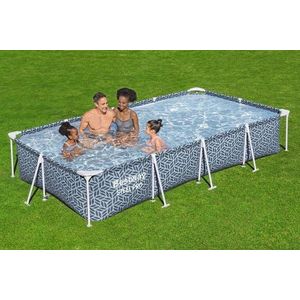 Set piscina Steel Pro 3.66 m x 2.01 m x 66 cm Bestway imagine