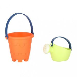 Masuta de joaca cu apa si nisip pentru copii Ikonka, cu doua niveluri si accesorii incluse imagine