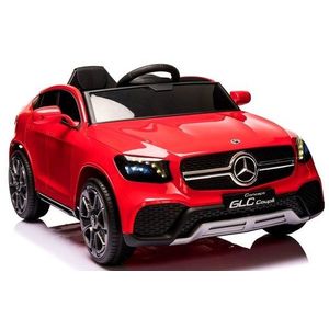 Masinuta electrica pentru copii Mercedes AMG GLC Coupe Rosu cu telecomanda, 4x4, roti EVA, varsta 1-4.5 ani, 105x67x46 cm, putere 180W imagine