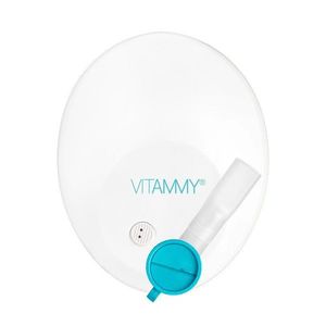 Aparat de aerosoli Vitammy eNEB, nebulizator cu compresor, 3 moduri de nebulizare, 3 masti, piesa bucala, furtun de 1.6 m, 5 filtre aer si oprire automata imagine