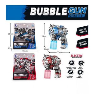 Pistol automat pentru baloane de sapun Grafit imagine