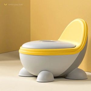 Olita pentru copii Little Mom Chair Potty Yellow, cu colac moale din PVC, vas colector detasabil, cu spatar ergonomic si picioruse antiderapante, dimensiune 30 x 36 x 30 cm Yellow imagine
