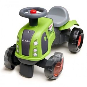 Tractoras pentru copii Falk Claas Arion cu remorca si set de nisip 95x31x36 cm imagine