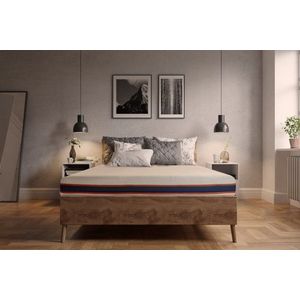 Saltea cu memorie si arcuri individuale Somnexpert AirCool HD Pocket Spring 160x200x24 cm imagine