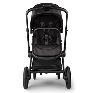 Carucior 2 in 1 pentru copii Bugaboo Fox 5 Noir Limited edition black moonlight cu suspensii, spatar reglabil si maner ajustabil imagine