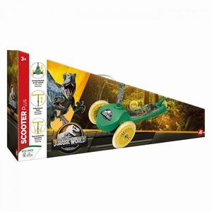 Trotineta Plus Jurassic World cu 3 roti, baza antiderapanta, ghidon reglabil, greutate admisa 50 kg imagine