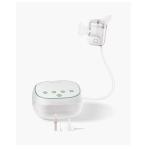 Aspirator nazal electric BreezyClear Pro 2 in 1 pentru bebelusi Momcozy cu functie difuzare pentru solutia salina imagine