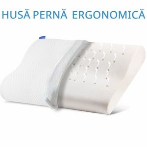 Husa de schimb pentru perna ergonomica hipoalergenica imagine