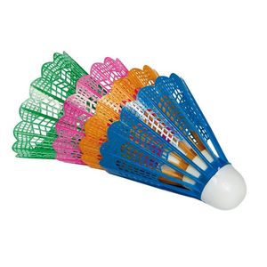 Set 4 fluturasi badminton pentru palete, din plastic, flexibili pentru joc interior sau exterior imagine