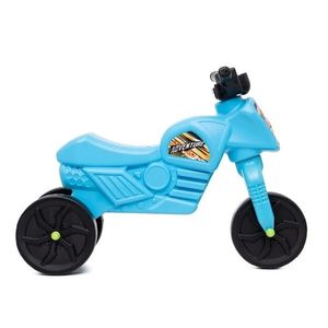 Tricicleta de echilibru pentru copii, Burak Toys, fara pedale, design ergonomic de la 2 ani pana la 20 kg, dimensiune 60 x 45 x25 cm, Light Blue imagine