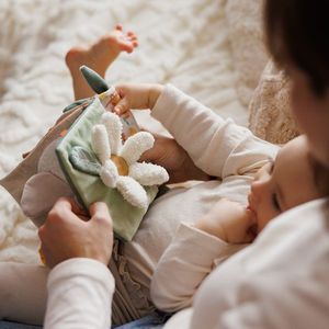 Carte senzoriala pentru copii Babyono Vacuta Bingo imagine