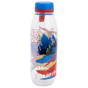Sticla de apa pentru copii Stor Spiderman 650 ml cu maner si capac din silicon imagine