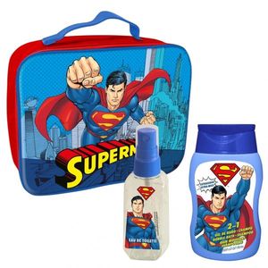 Borseta cu spray de corp 90 ml si gel de dus 200 ml Superman imagine