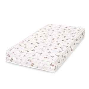 Saltea pentru patut Relax Bear and Pillow Beige din spuma elastica 140x70x12 cm imagine