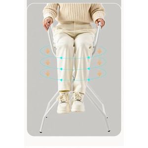 Set de baita pentru bebelusi Little Mom Grey, include Cadita pliabila cu termometru digital integrat, dimensiune 76 x 21 x 49 cm, si Stativ metalic, pliabil inclus imagine