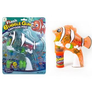 Pistol cu baloane de sapun in forma de pestisor imagine