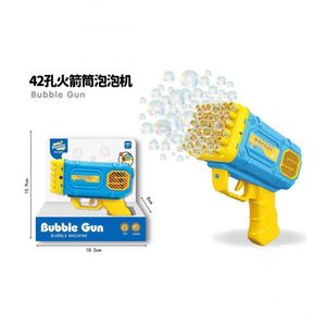 Pistol pentru baloane de sapun cu 42 de gauri imagine