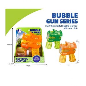 Pistol pentru baloane de sapun cu 6 orificii imagine