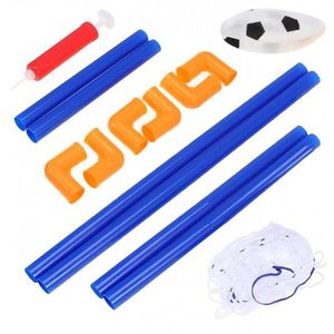 Poarta de fotbal 2 in 1 pentru copii Malplay, cu minge si pompa incluse, dimensiune 62.5 x 50.5 x 38 cm imagine
